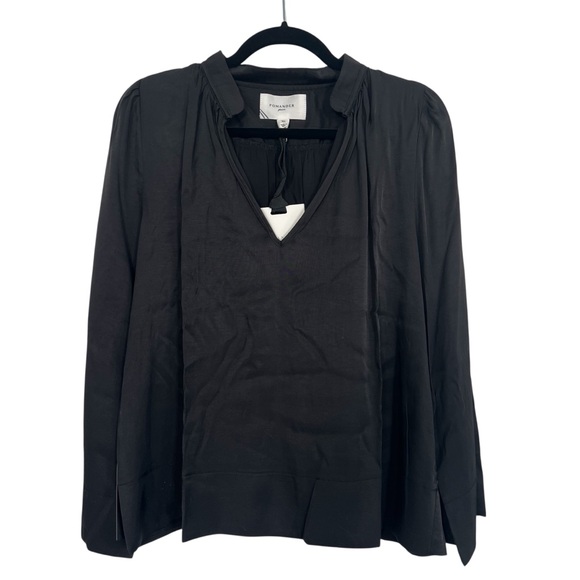 Tuckernuck Pomander Place Black Phillipa Blouse NWT - Picture 3 of 8